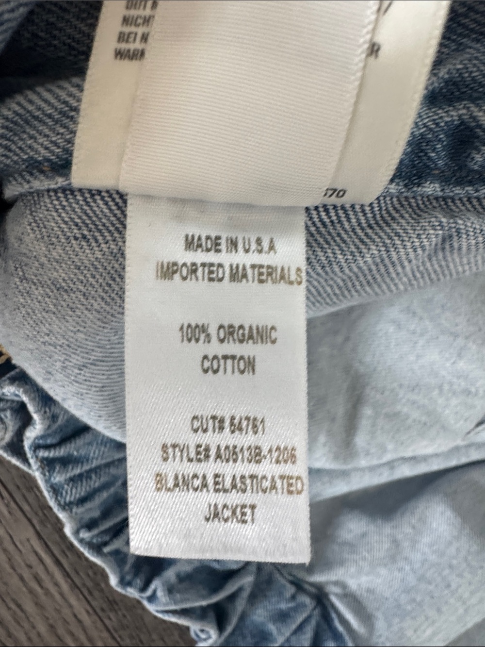 Agolde Blanca Oversized Denim Jacket - Picture 14 of 15